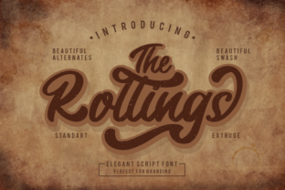 An Elegant Script Font with a Warm Nostalgic Feel