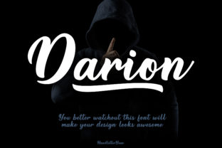 Darion: The Bold Script Font with a Handwritten Heart