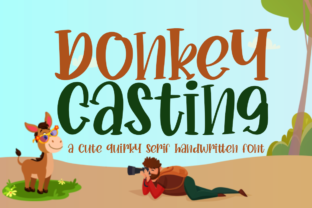 Donkey Casting: A Script Font with Classic Elegance