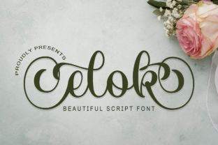 Elok: The Friendly Script Font for Creative Projects