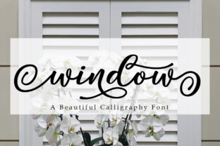 Embrace Imperfection with Window: A Handwritten Script Font