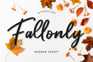 Fallonly: The Playful Modern Script Font That Elevates Your Designs