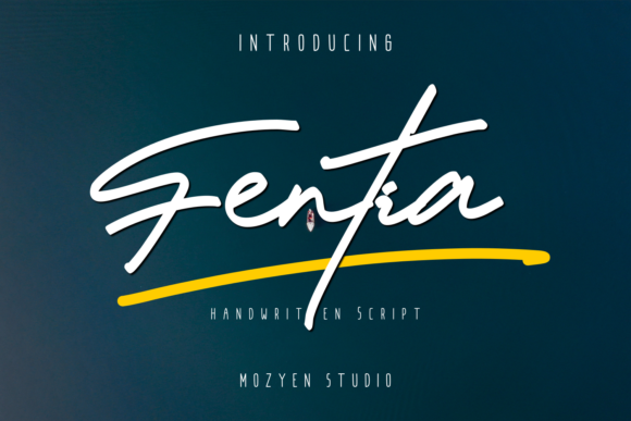 Fentia: A Playful Font That Embodies Authenticity and Luxury