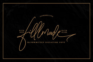 Fillmade: The Lovely Script with a Bold Twist