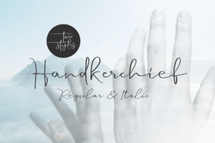 Handkerchief: The Casual Script Font That Makes Your Words Feel Like a Friend