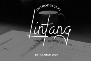 Lintang: A Script Font with Authentic Charm