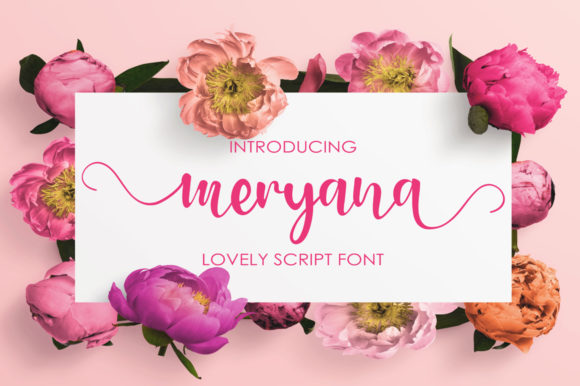 Meryana: The Strategic Modern Script Font for Elevated Design