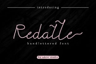 Redalle: A Stunning Script Font for Elegant Design