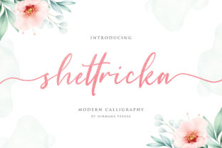 Shettricka: The Script Font of Authentic Elegance