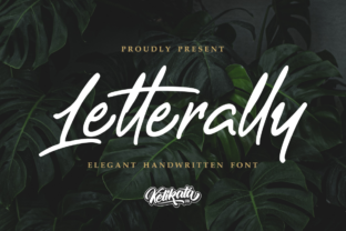 The Anatomy of Elegance: Understanding the Letterally Script Font