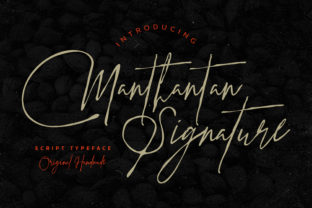 The Art of Fluid Expression: Exploring the Manthantan Signature Script