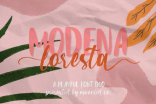 The Art of Font Pairing: A Guide to Modern Cuteness with Modena Loresta Duo