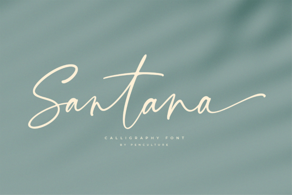 The Casual Charm of Santana: Your Go-To Font for Friendly Creativity