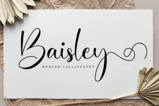 The Elegant Simplicity of Baisley: Your Go-To Script Font