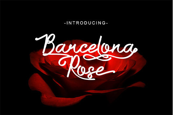 The Enchanting World of Barcelona Rose: Where Elegance Meets Typography