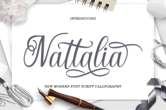 The Nattalia Font: A Versatile Handwritten Script for Creative Projects