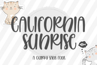 The Sunny Charm of California Sunrise Script Font