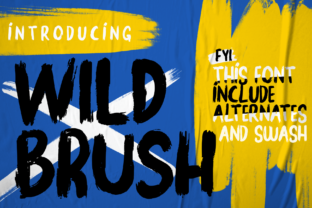 Wild Brush: Bold, Chunky, and Ready for Your Brand
